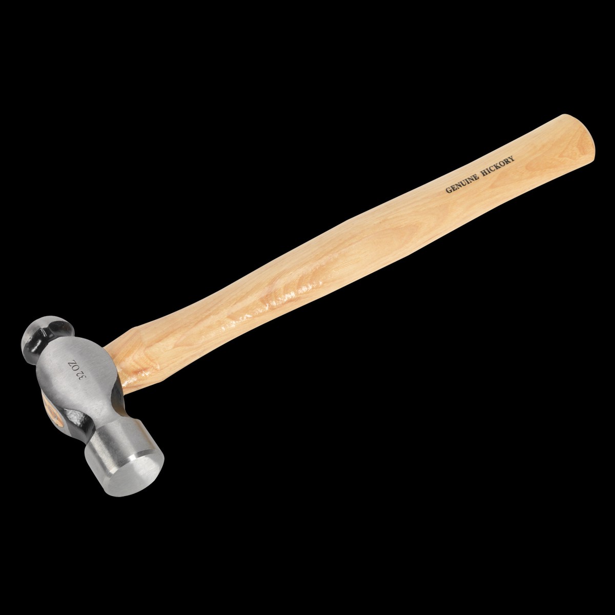 Sealey BPH32 2lb Ball Pein Hammer with Hickory Shaft
