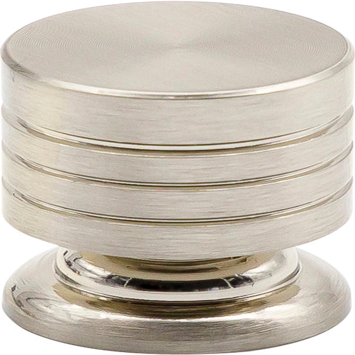 The Helm Knobs by Allegra - Knob | Matt Brushed Nickel