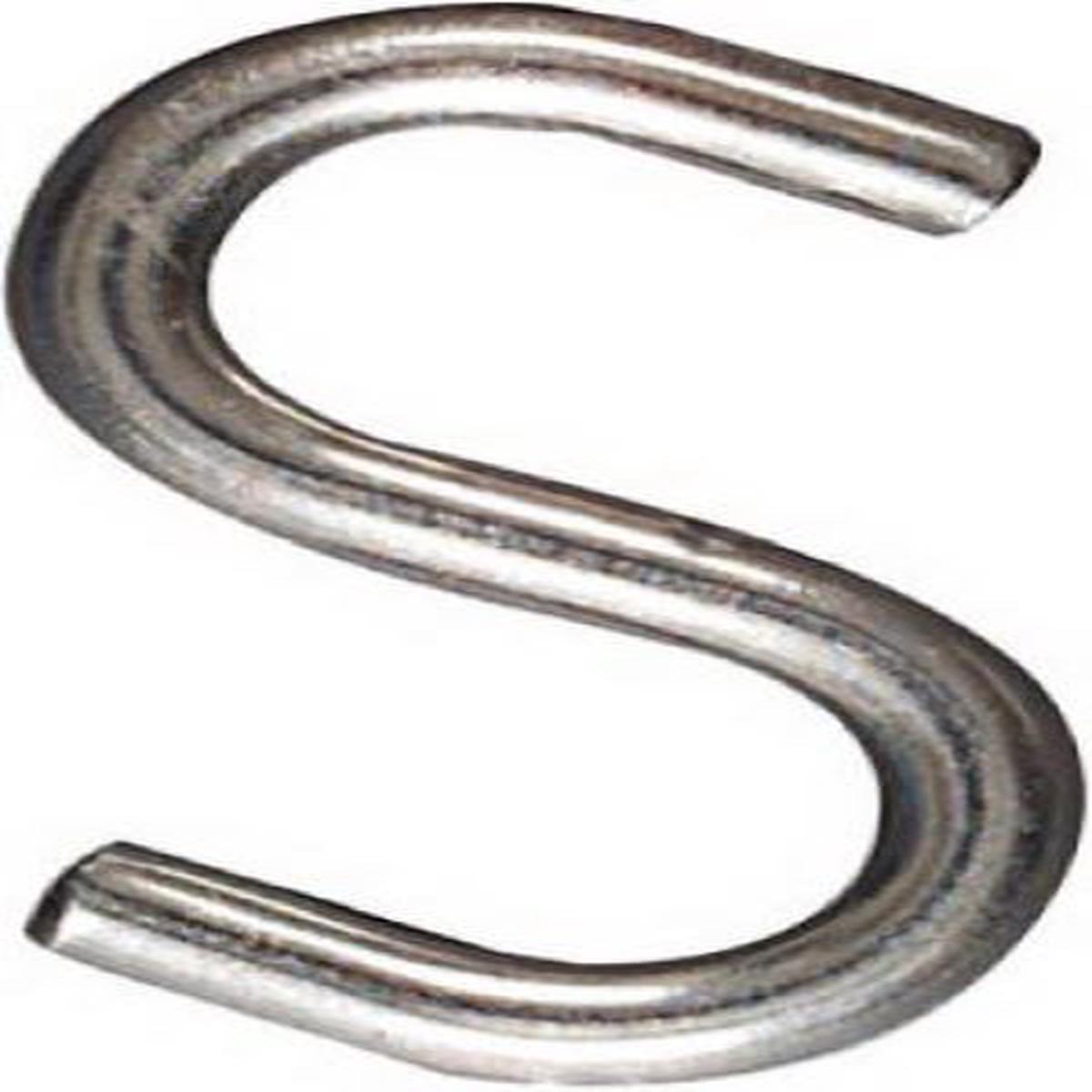 National N100-219 100-Pack Of 1" Stainless Steel Open S Hooks - Quantity of 3