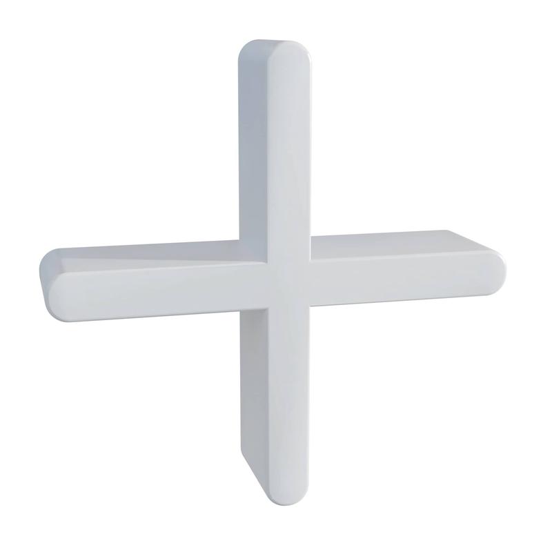 1/16" Flexible Tile Spacers - White, 300 Pack
