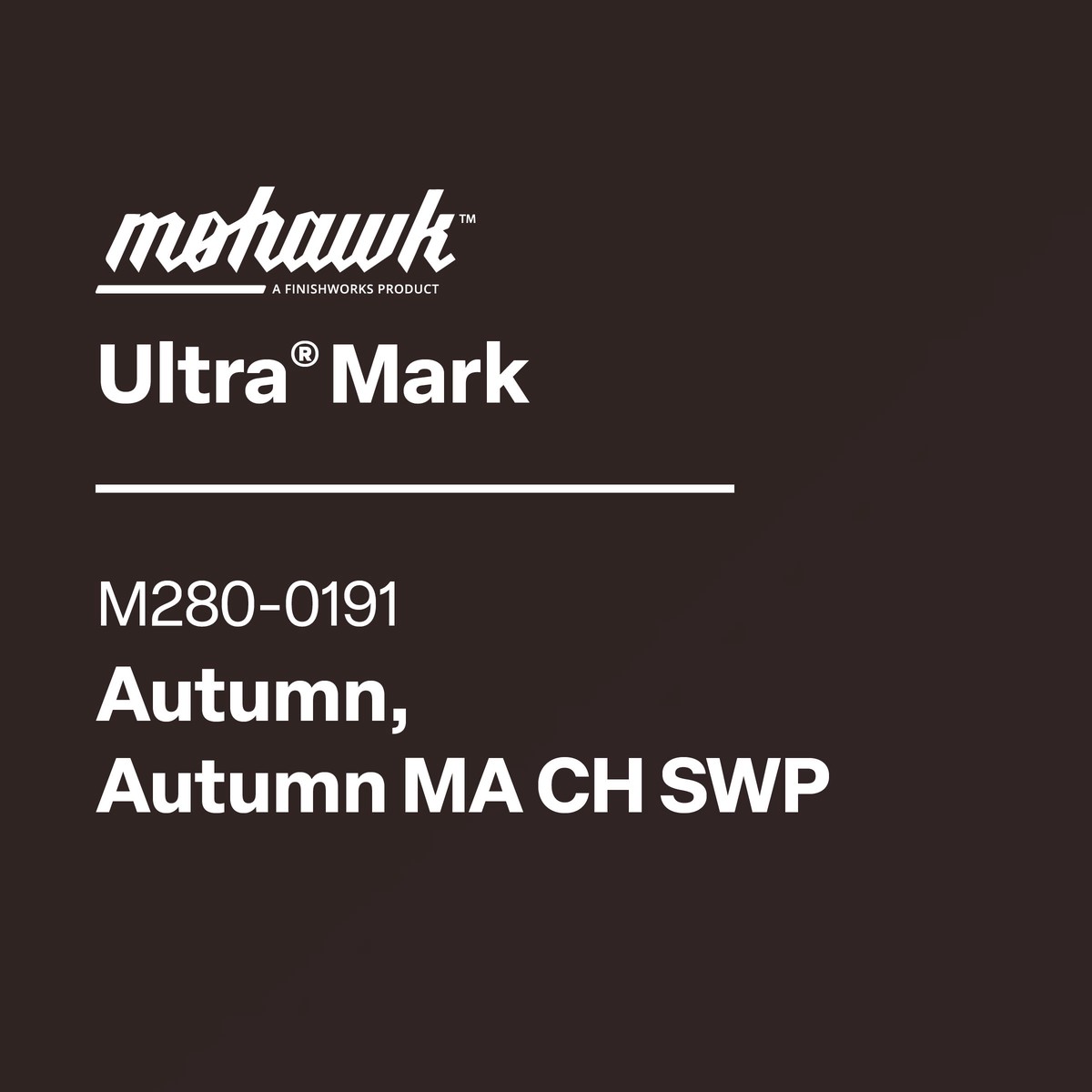 Ultra Mark Autumn, Autumn Ma Ch Swp M280-0191