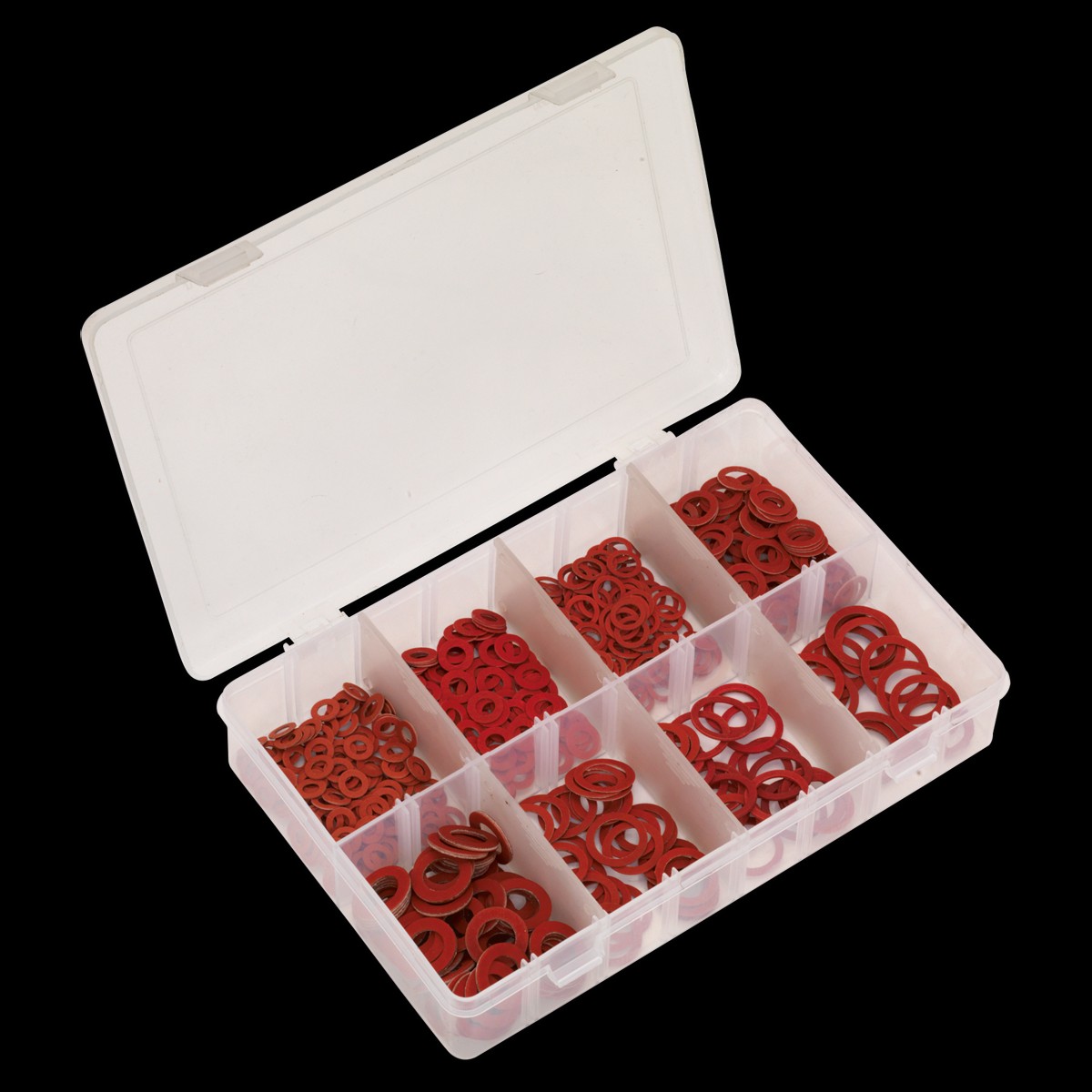 Sealey AB014FW 600pc Fibre Washer Assortment - Metric