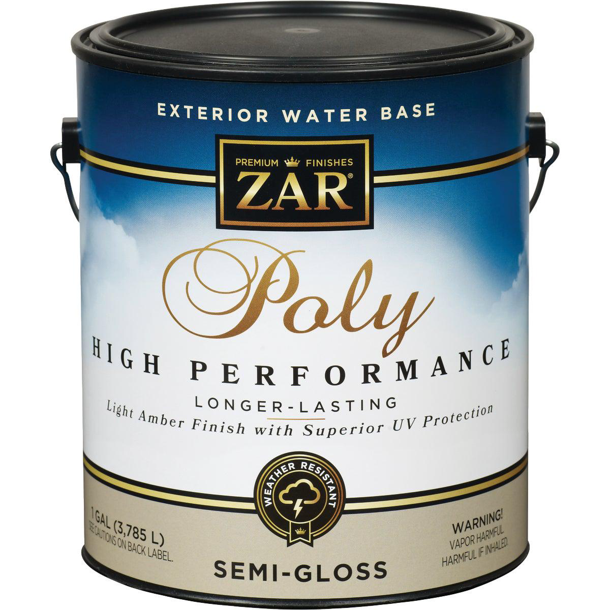 ZAR Semi-Gloss Clear Exterior Polyurethane 1 Gal