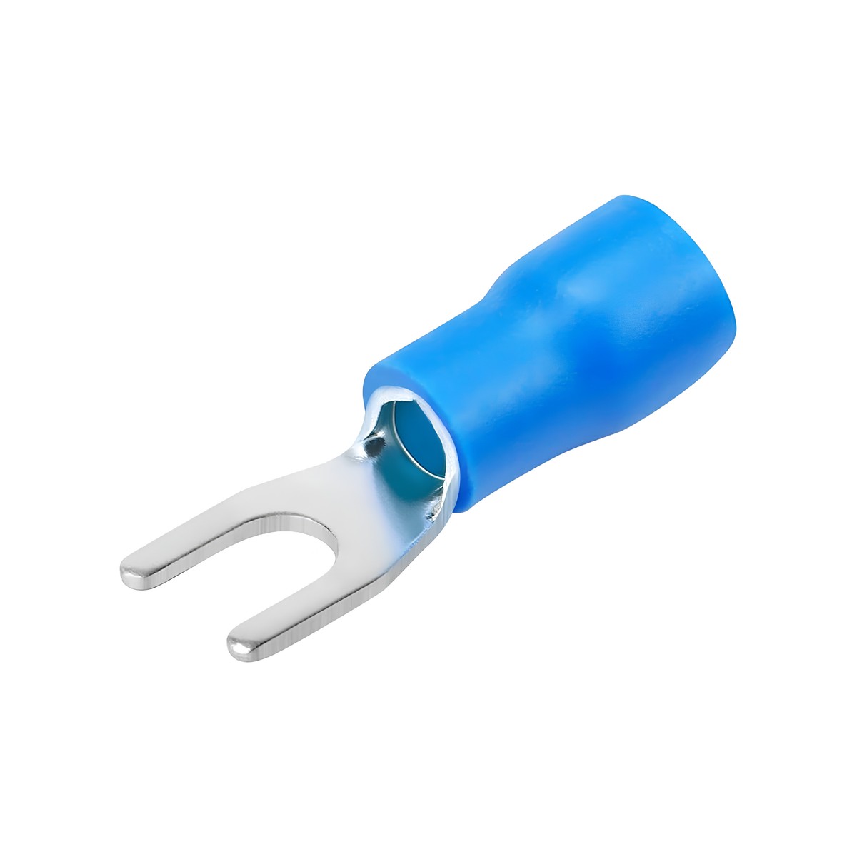 2.5 Sq.mm X 3mm Insulated Copper Fork Crimp Terminal Lug Connector