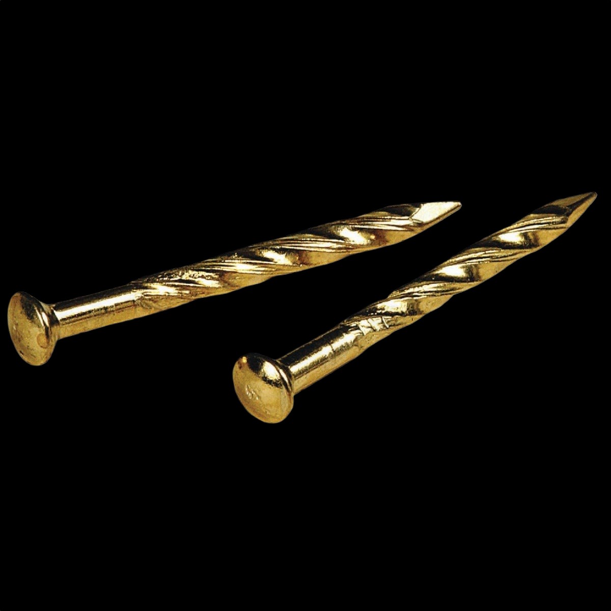 Anchor Wire 78 In 13 Gauge Brass-Plated Trim Nails 29-Count