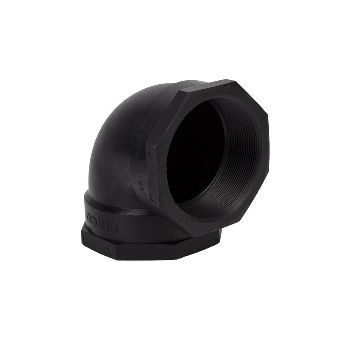 Poly Threaded Female Female Elbow 1-1/4" BSP Guyco