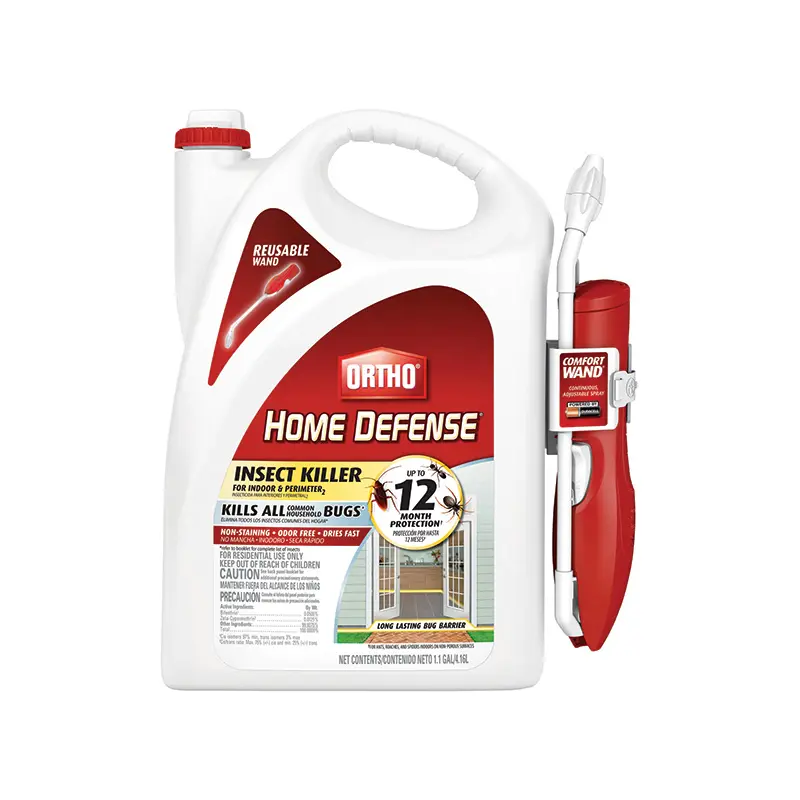 ORTHO HOME DEFENSE INSECT KILLER FOR INDOOR & PERIMETER RTU WAND 1.1 GAL