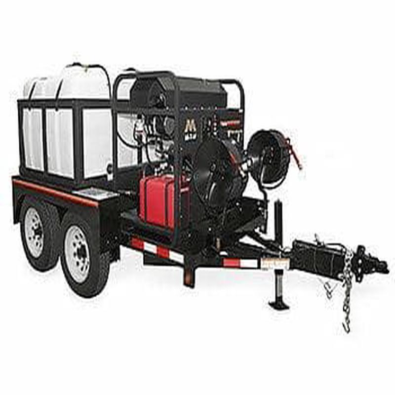 Trailer Package - Dual Axle Water Trailers and Hot Pressure Washer (HS-4005-0MDK-T)