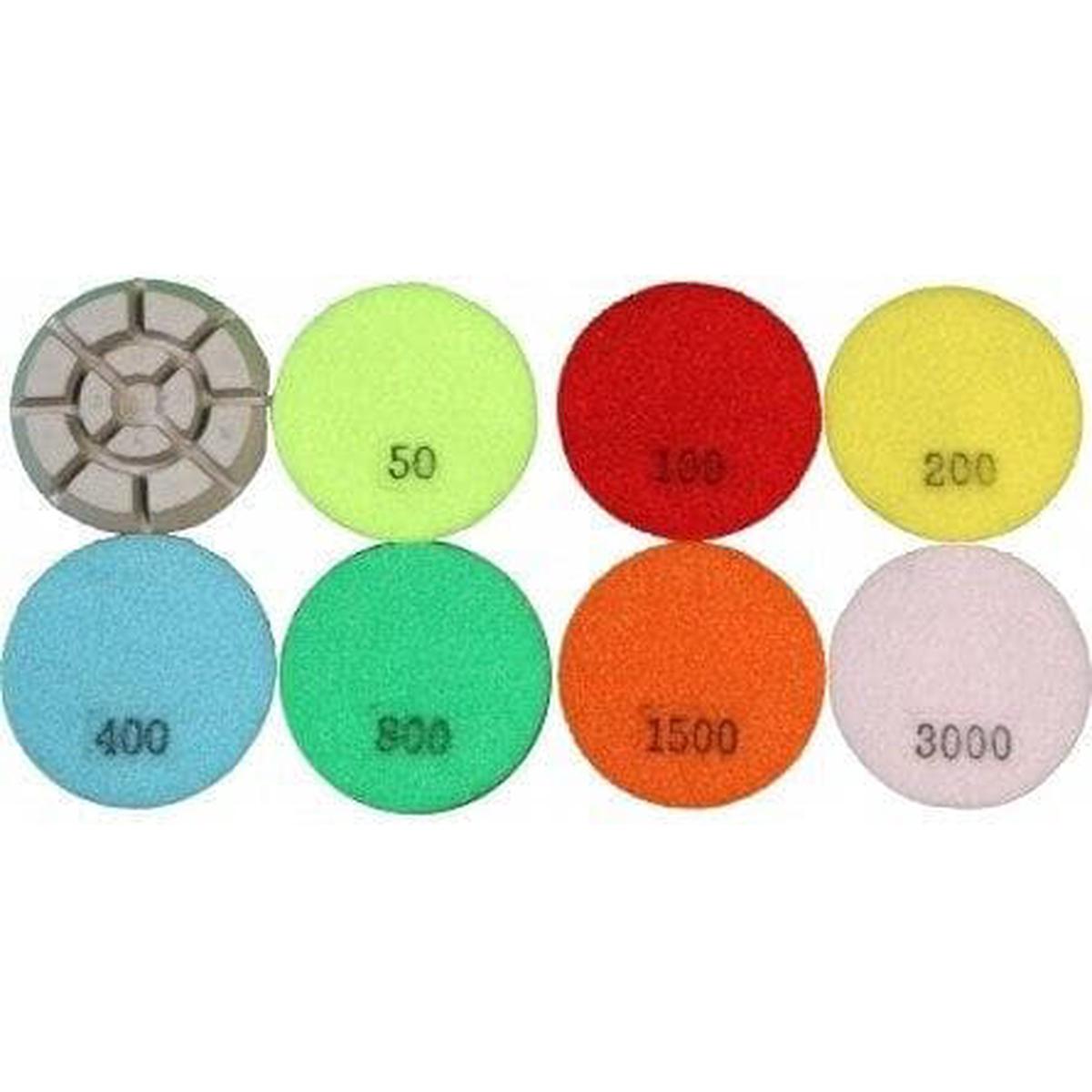 3" Premium Wet Polishing Pucks - 3000