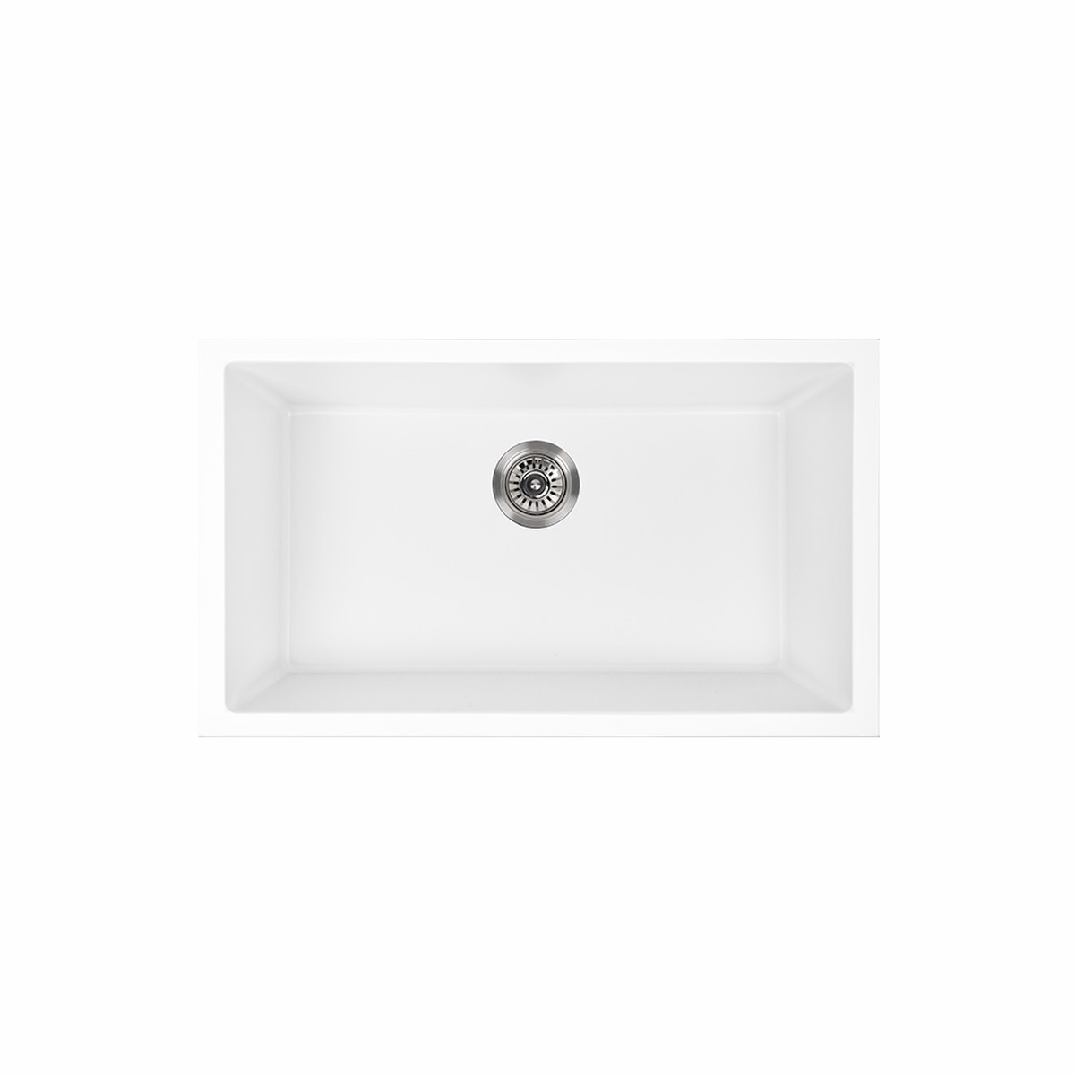 Alma Walter 760x440 White Granite Single Bowl Sink