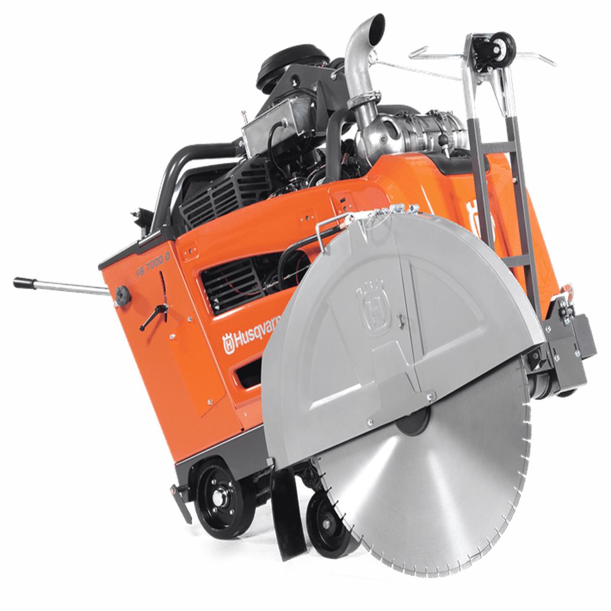 Husqvarna Floor Saw 7000 D Walk Behind Saw