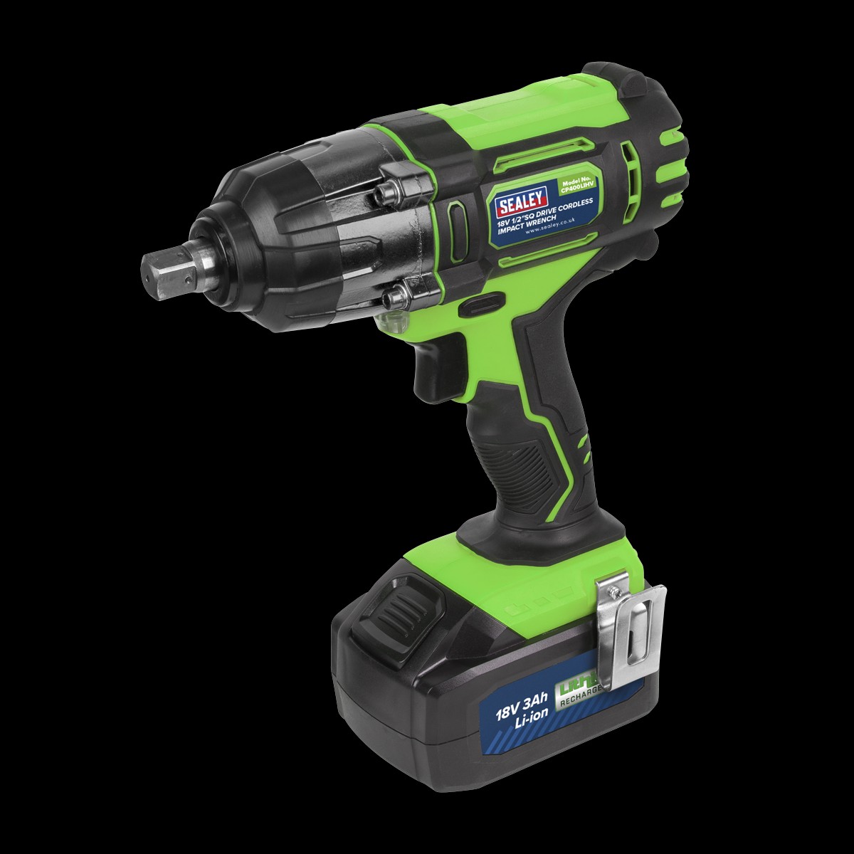 Sealey CP400LIHV 18V 1/2"Sq Drive Cordless Impact Wrench