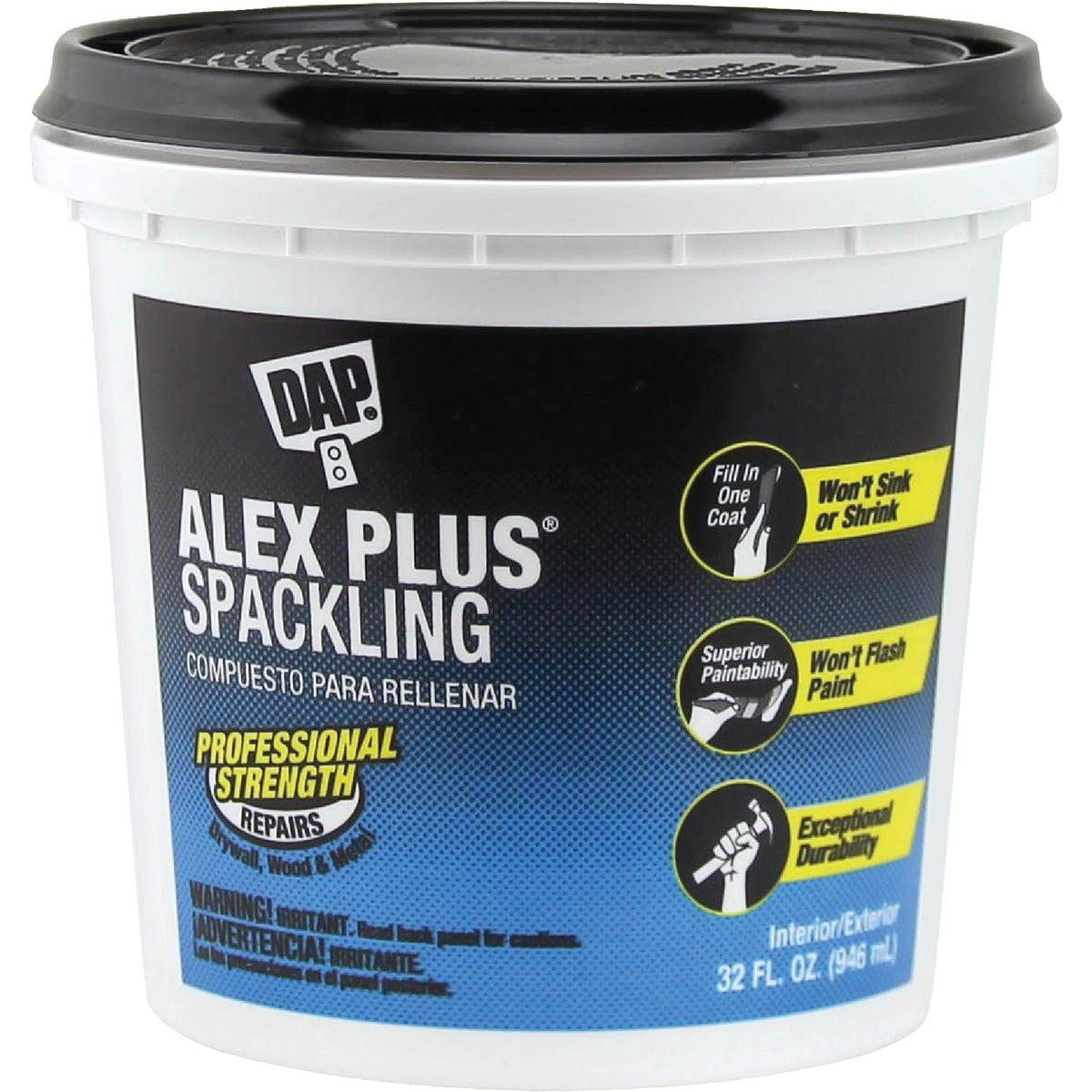 DAP ALEX PLUS 32 Oz Professional Latex Spackling