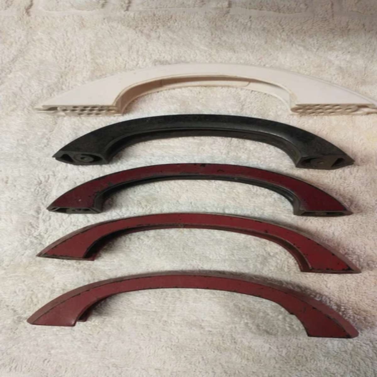 Lot Of 5 Vintage Large Bakelite Drawer Handle Cabinet Pulls