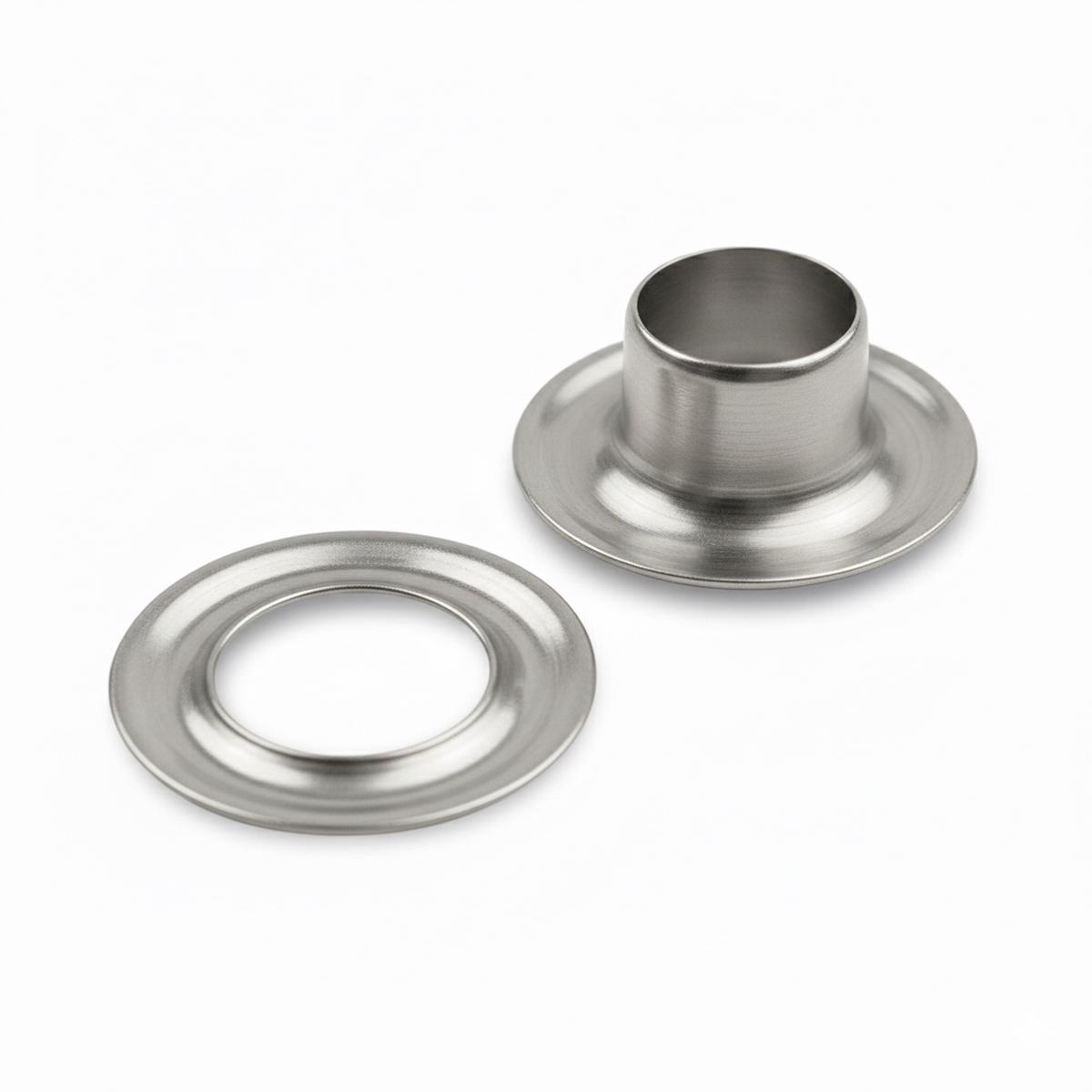 SS-00 3/16" (#00) Stainless Steel Plain Rim (Sheet) Grommet 1 Gross