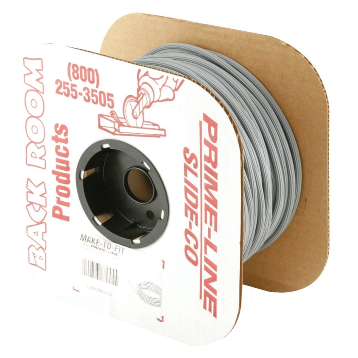 Make-2-Fit P 7947 Screen Retainer Spline 0185 in D 500 ft L Vinyl Gray Round