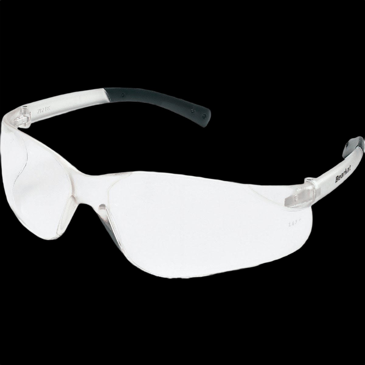 Safety Works Magnifying Bifocal Black Frame Safety Glasses with Anti-Fog Clear Lenses