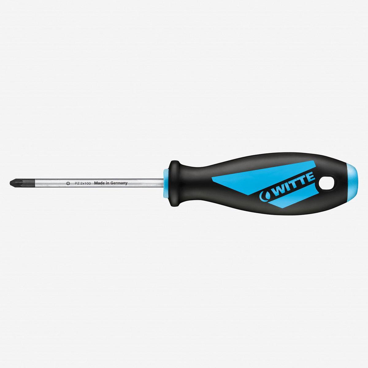 Witte Maxx Pozidriv Screwdriver, #2 x 100mm