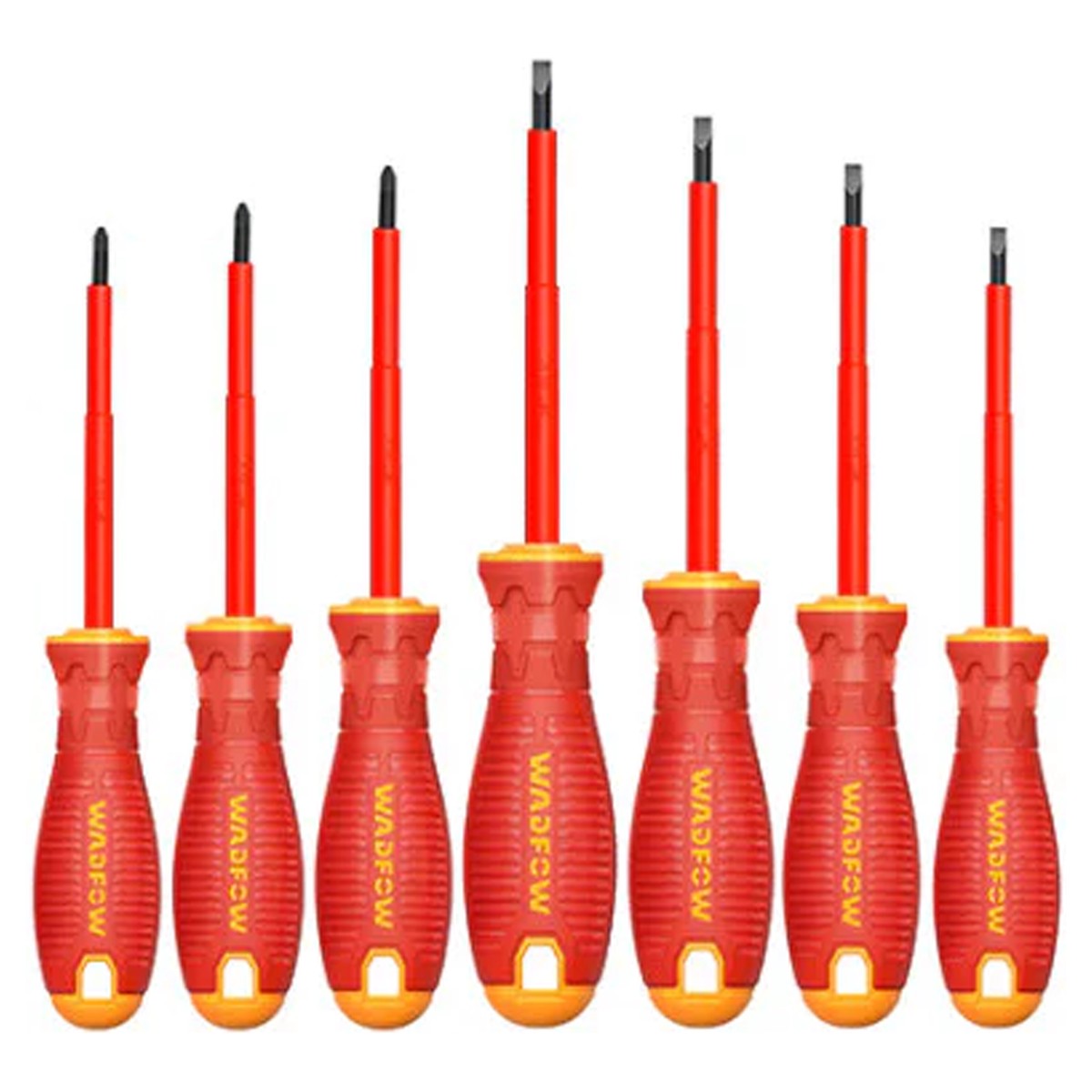 Wadfow WSS7407 Insulated Screwdriver Set 7Pcs
