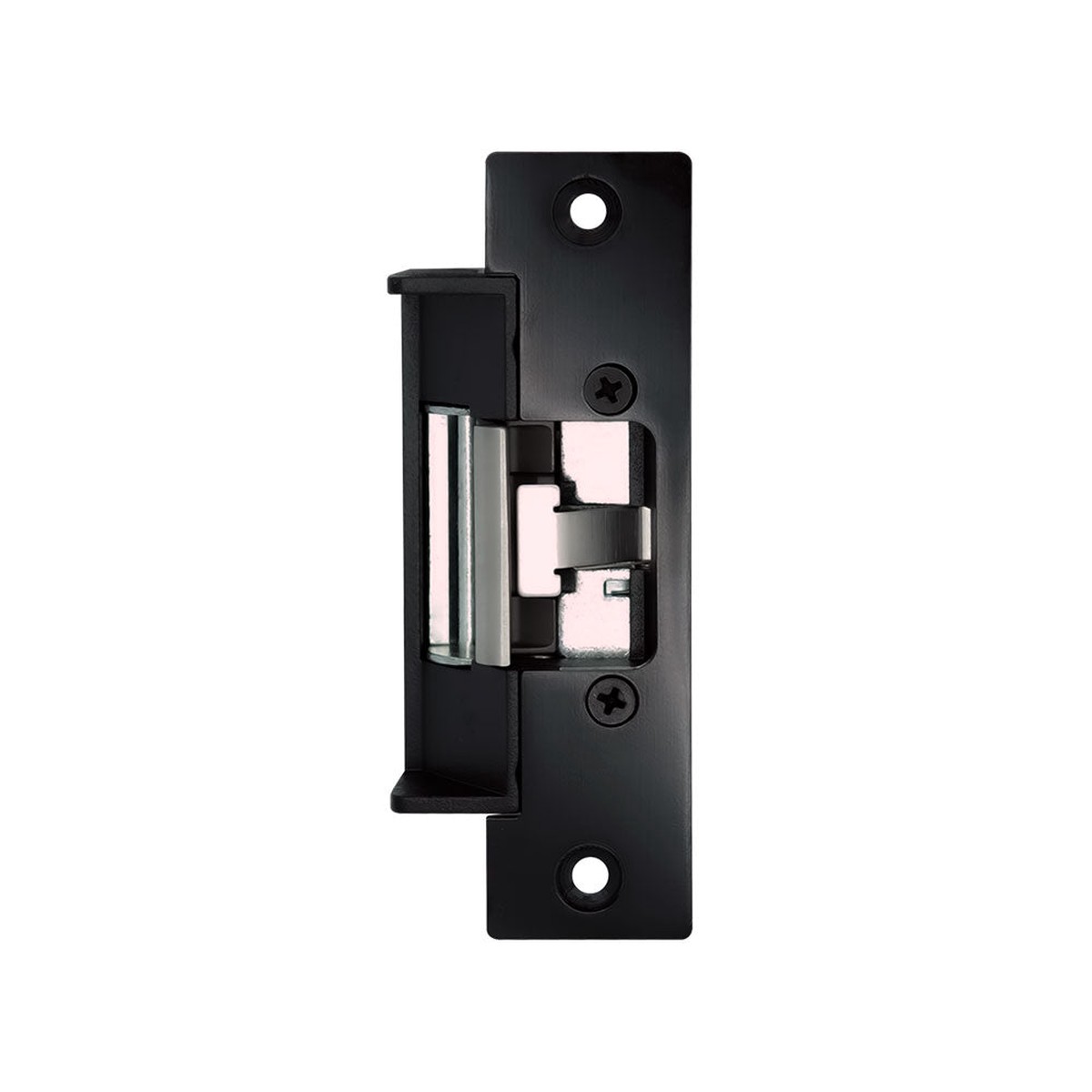 Camden CX-ED1079L-BK Low Profile ANSI Universal Electric Strike with Latch Monitoring - 12 to 58 Throw - Grade 1