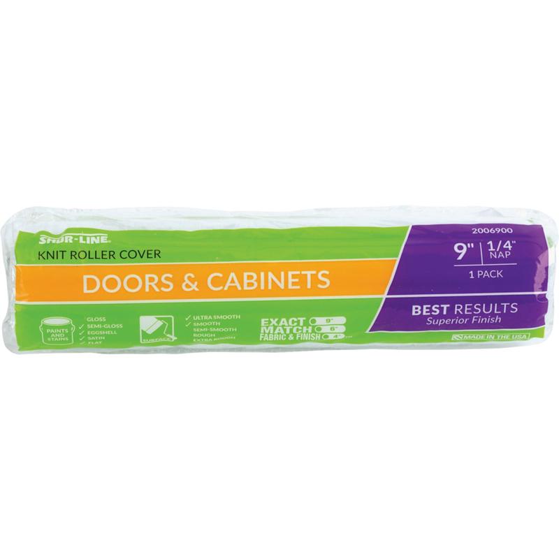 Shur-Line Shur-Flow 9 In. x 1/4 In. Paint & Primer Knit Fabric Roller Cover