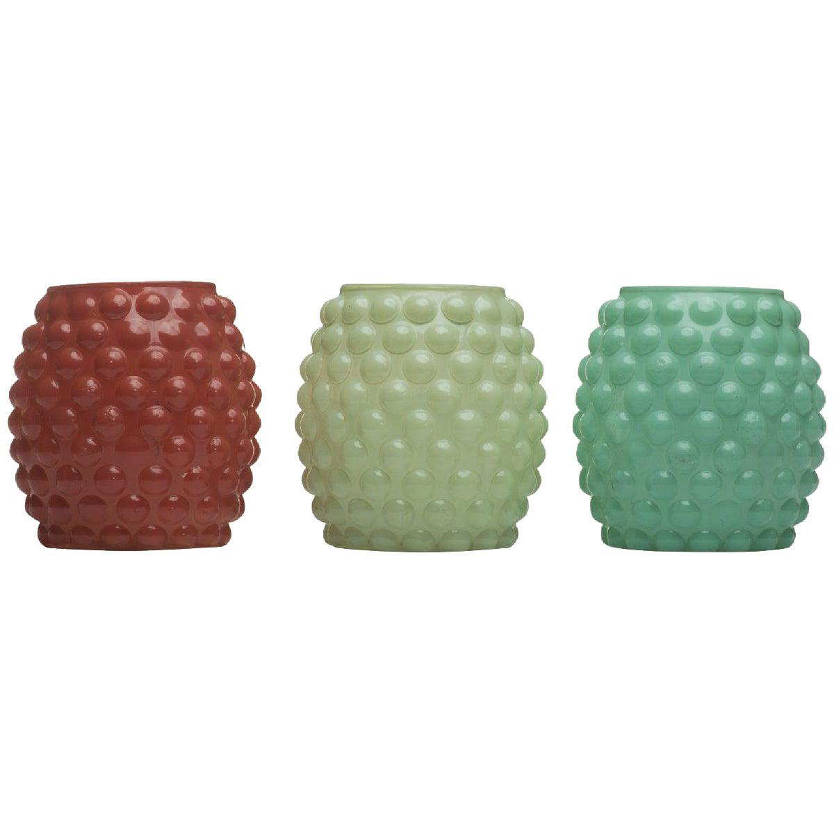 Tiki 9 Oz 1-Wick Bubble Glass Votive Citronella Candle
