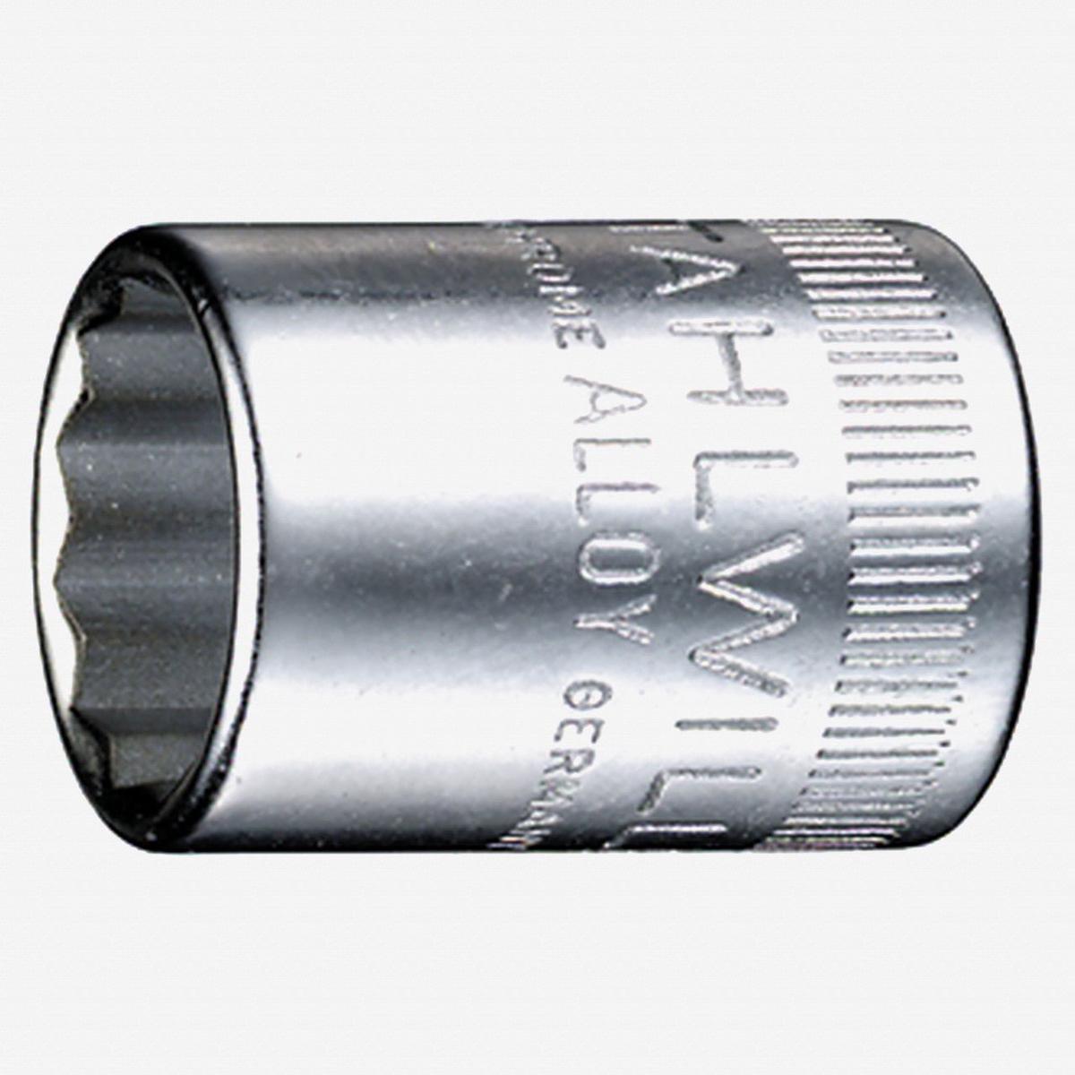 Stahlwille 40aD Socket, 1/4" Drive, 12 Point, 3/16"