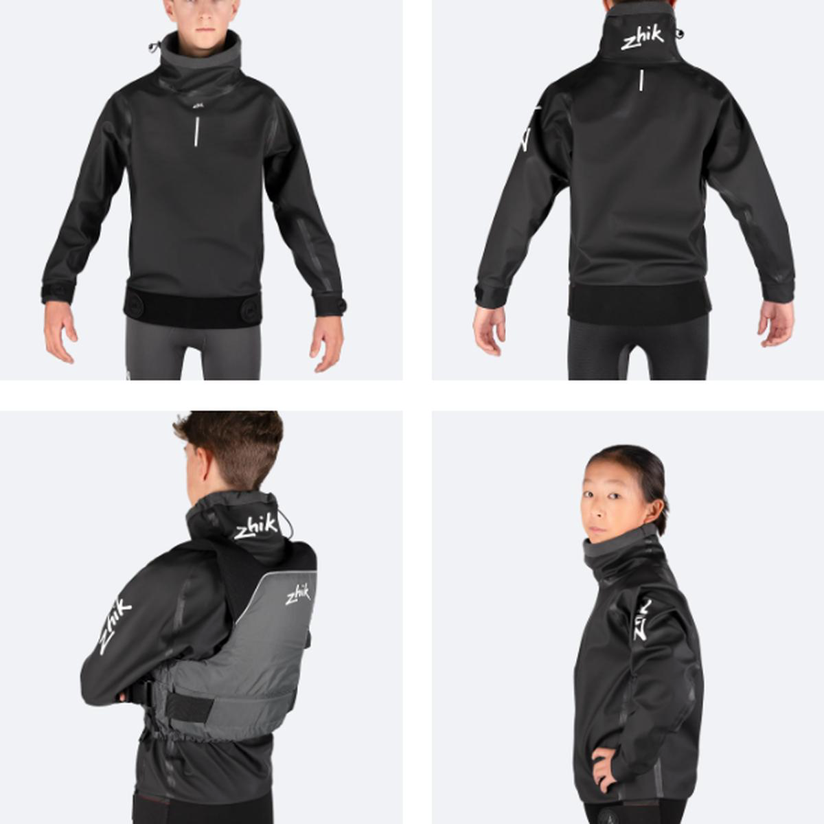 Zhik Youth Aqua Smock 8211 BLACK 10