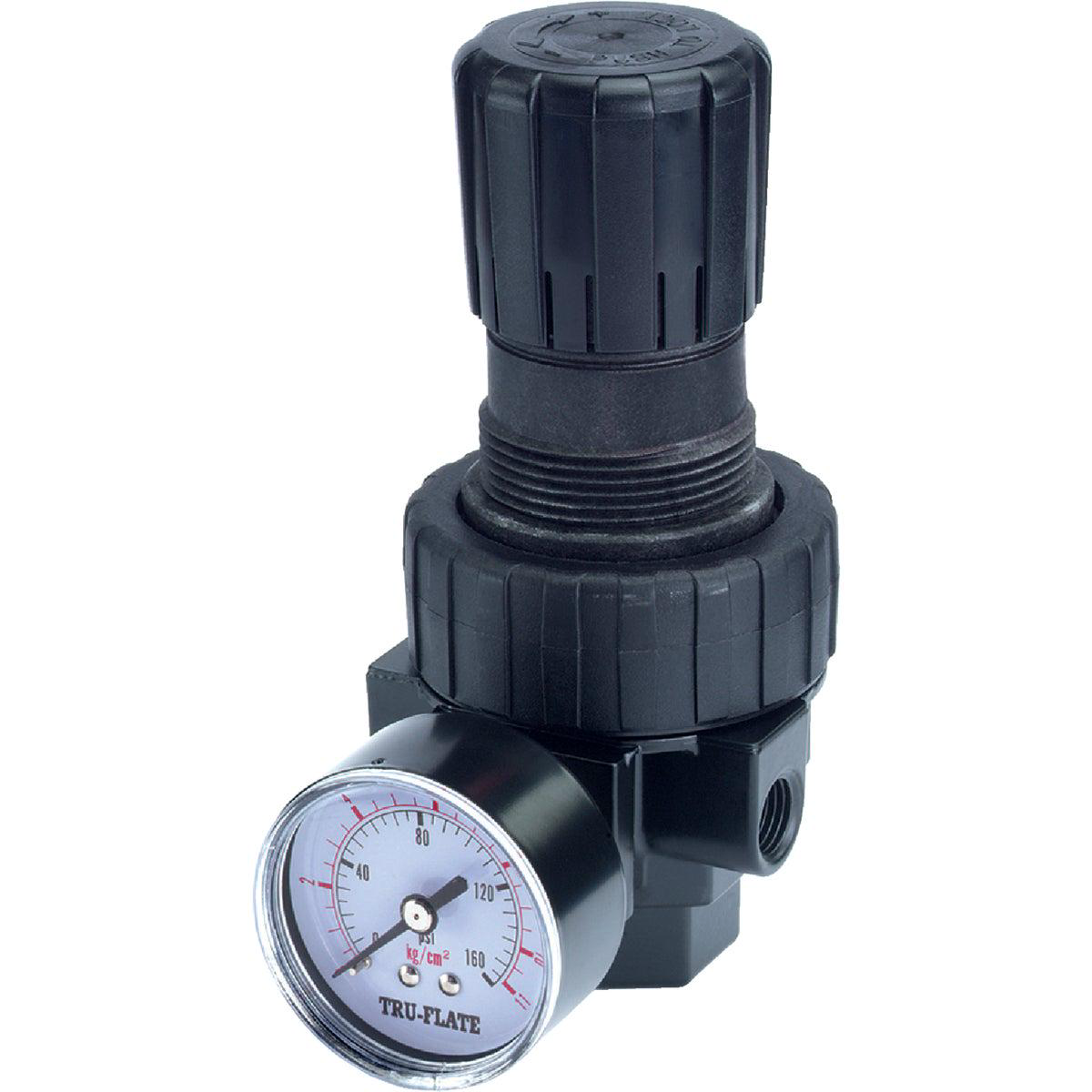Tru-Flate 38 In FNPT 250 PSI 65 CFM Compact Pressure Regulator