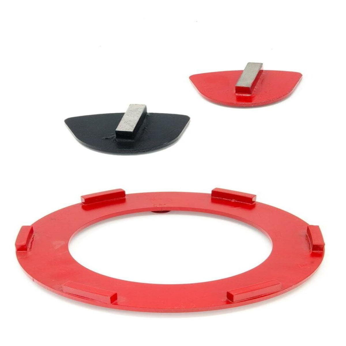 Diamond Discs for Abrasive Concrete - 4 Seg (100mm) - 40 Grit