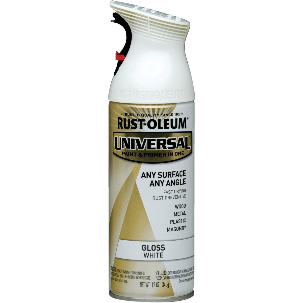 Rust-Oleum Universal 12 Oz Gloss White Paint