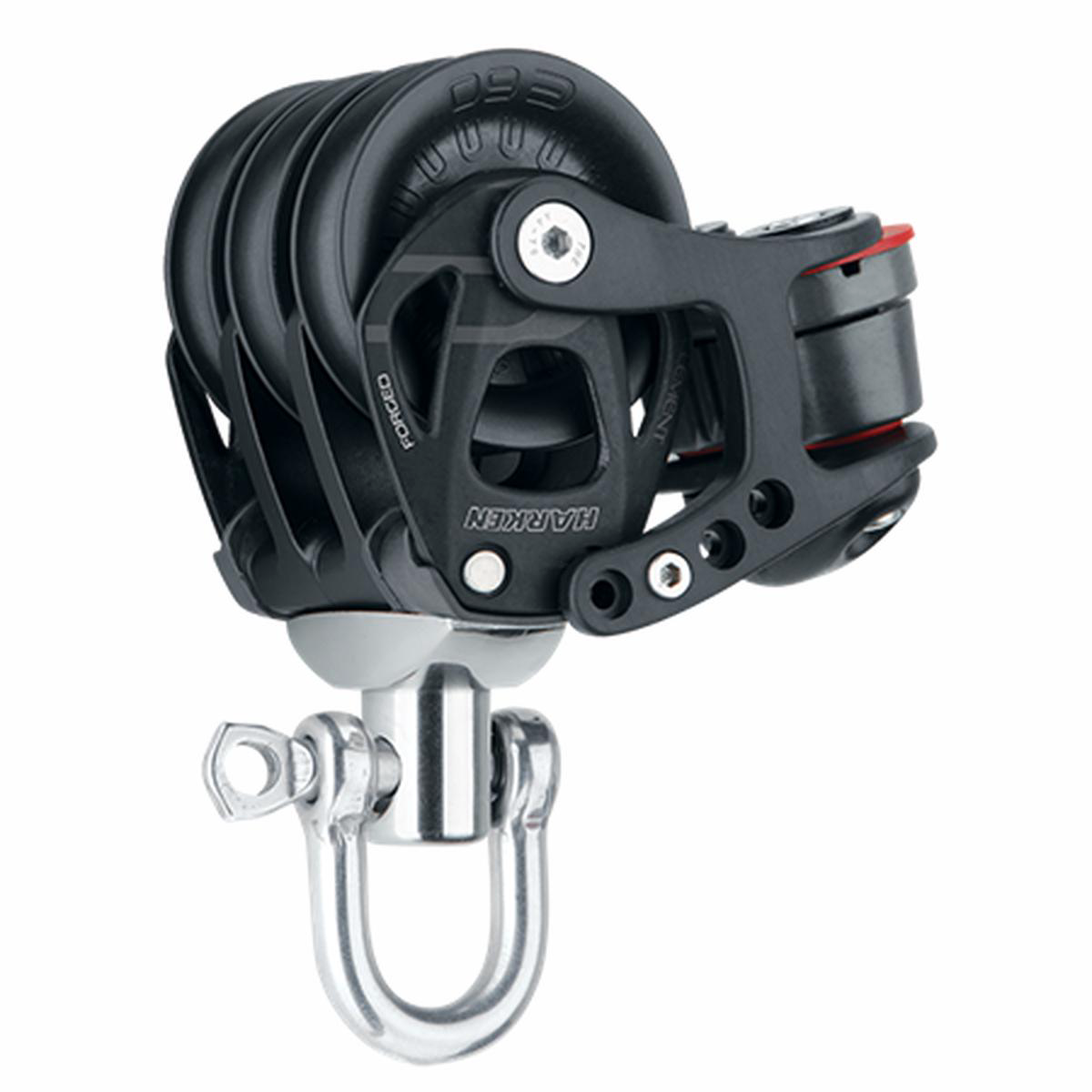 60 mm Aluminum Element Triple Block Swivel Cam Cleat