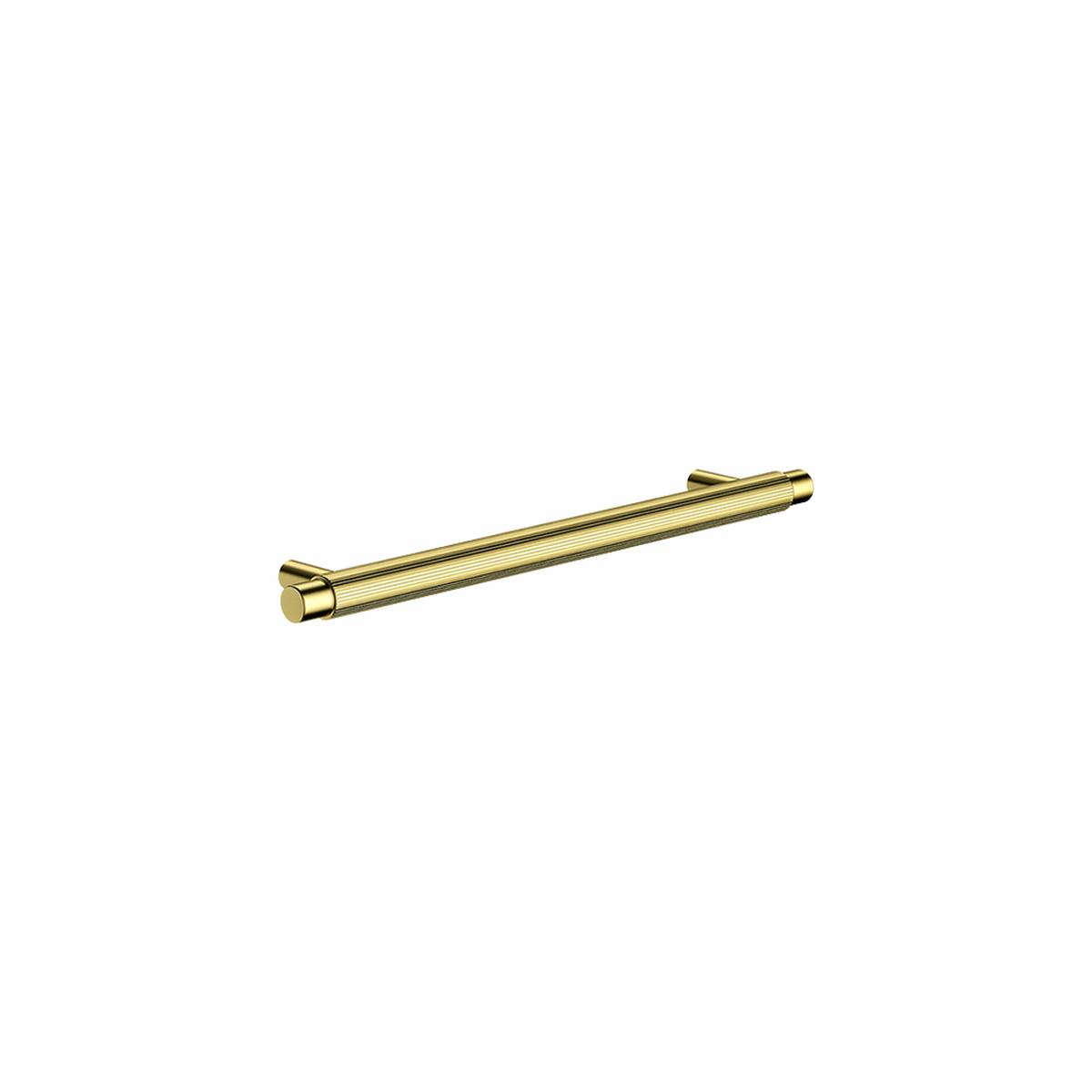 Meir Oppen Round Pull 200mm Cabinet Handle Linear Tiger Bronze