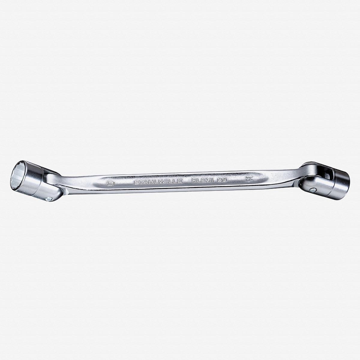 Stahlwille 29a Flexi-Joint Spanner FLEXI, 5/8" x 11/16", Double Ended, 12 Point