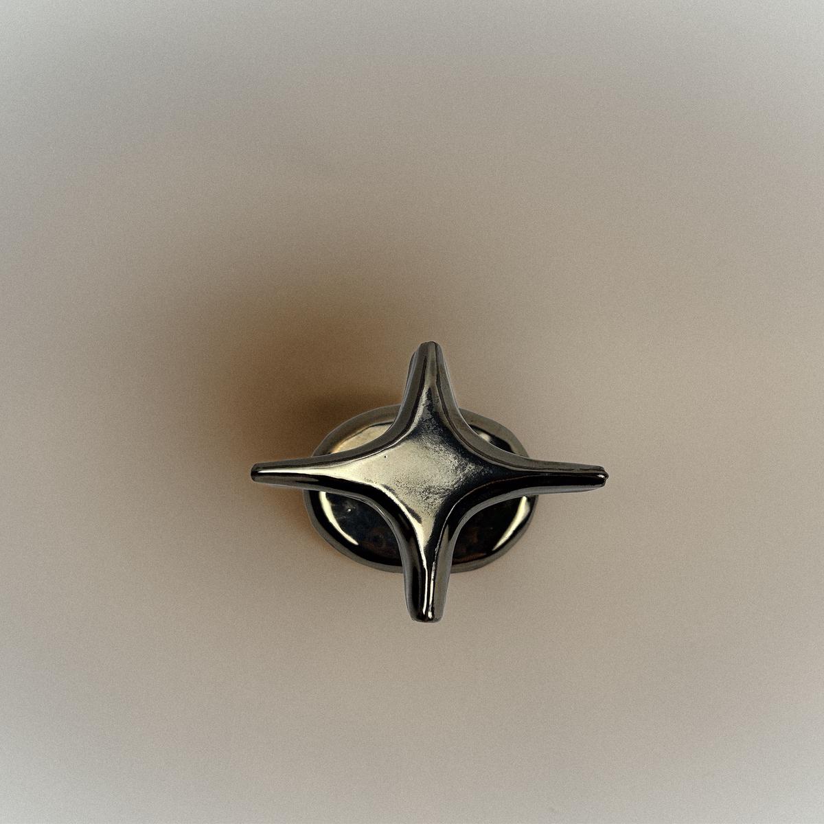 Nina Curtain Tie Back - Chrome