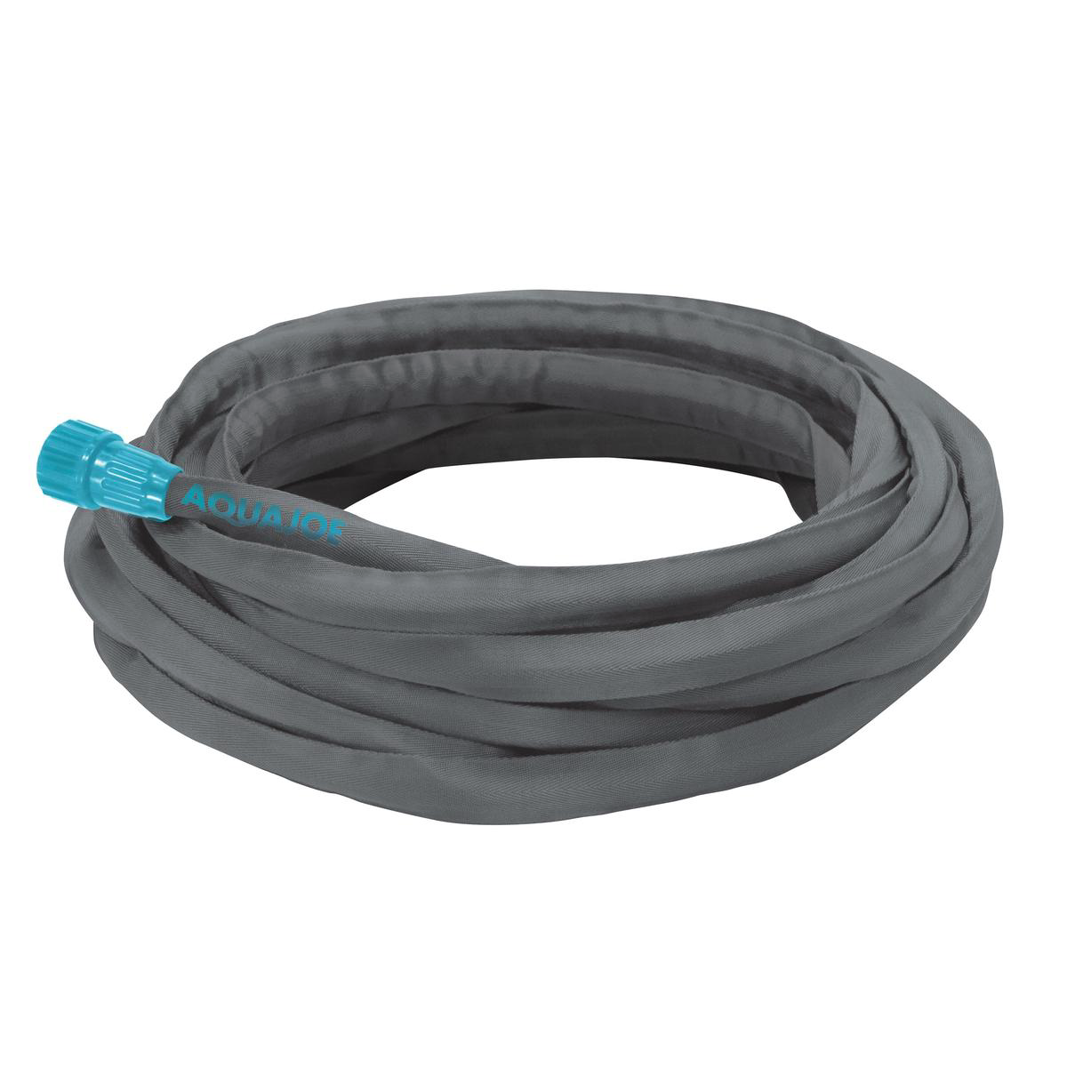 Aqua Joe AJFJH50-RM Ultra Flexible Kink Free Fiberjacket Garden Hose 50-Foot (Certified Refurbished)
