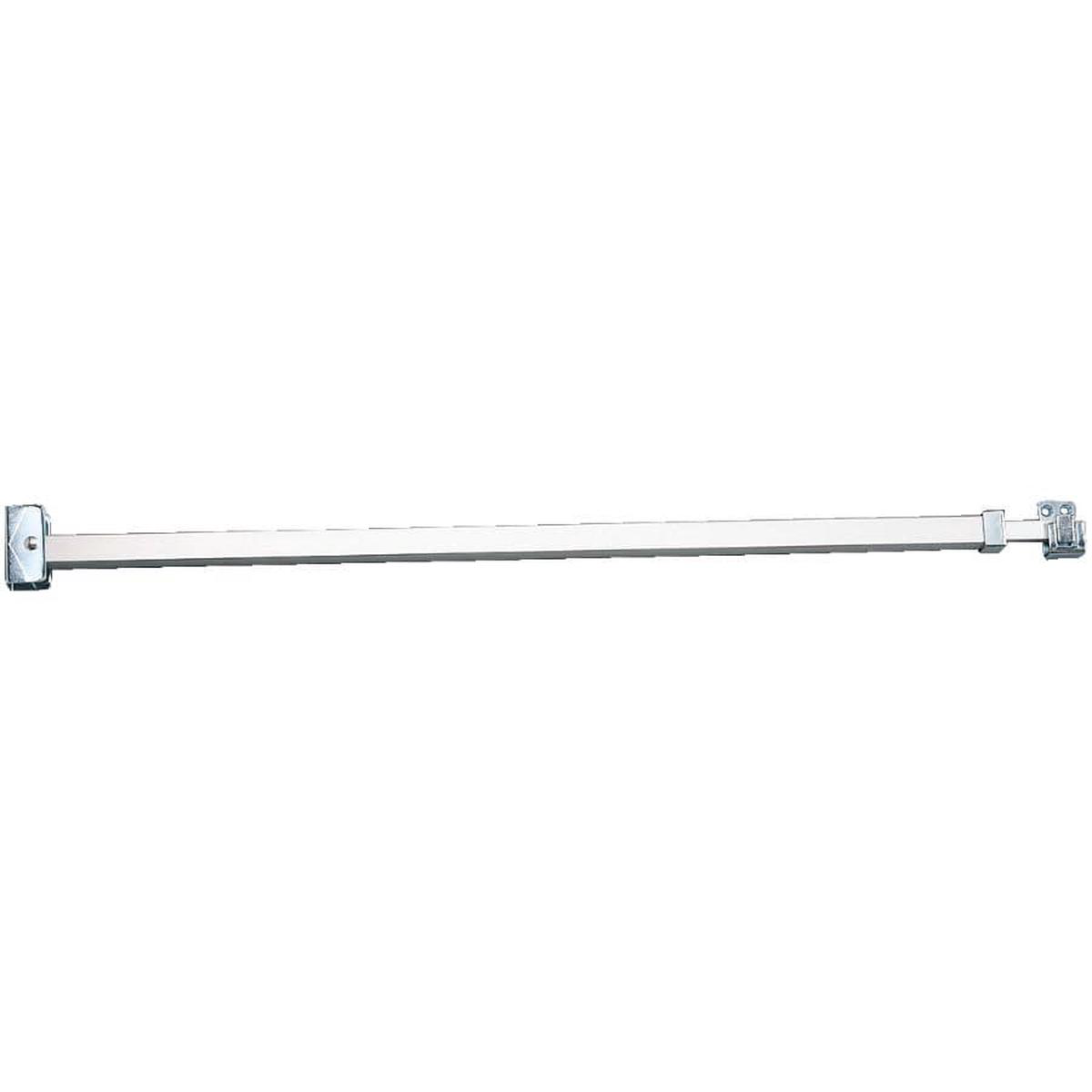 508221 Adjustable White Patio Door Security Bar