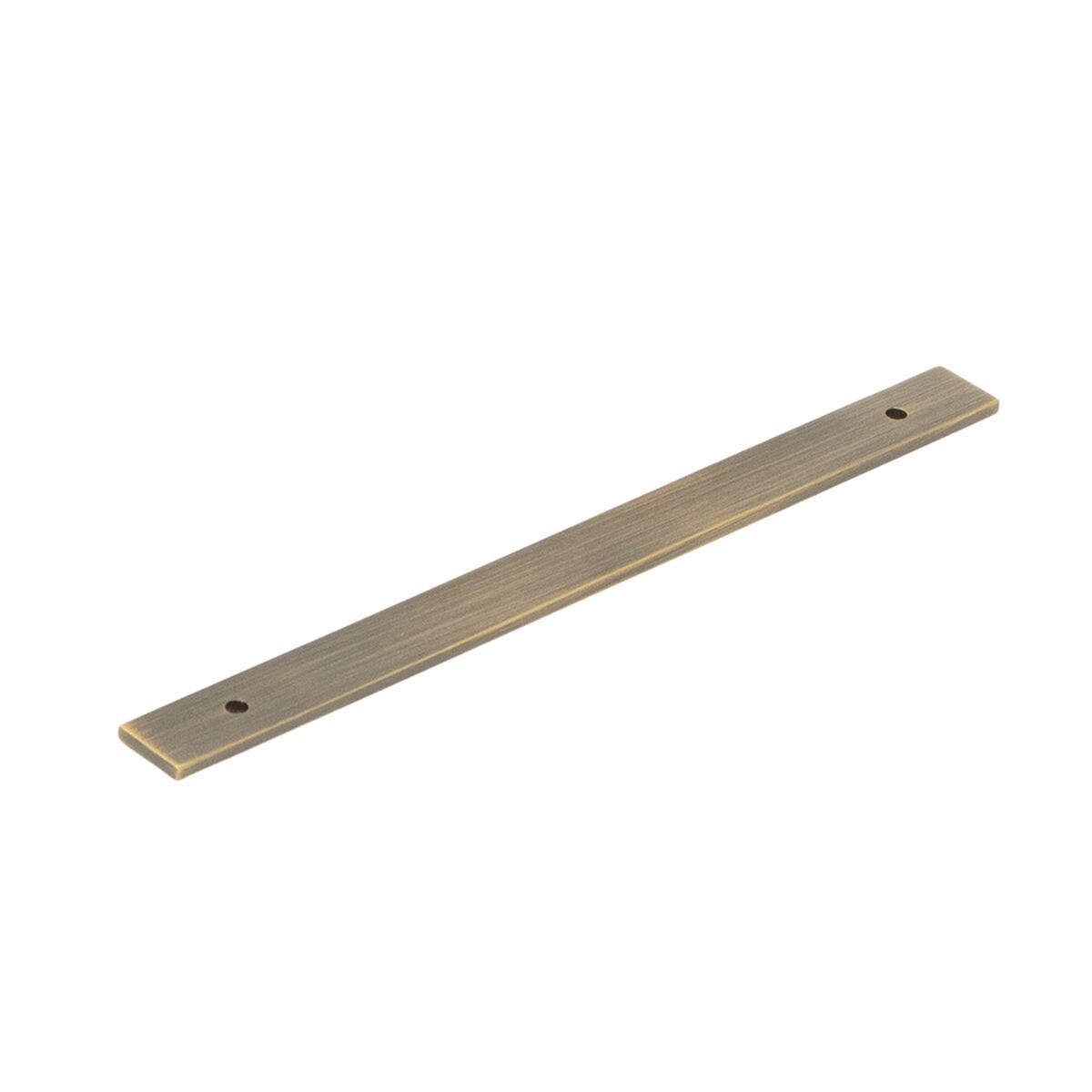 Momo Handles Momo Bellevue Solid Brass Backplate 160mm Dark Brushed Brass