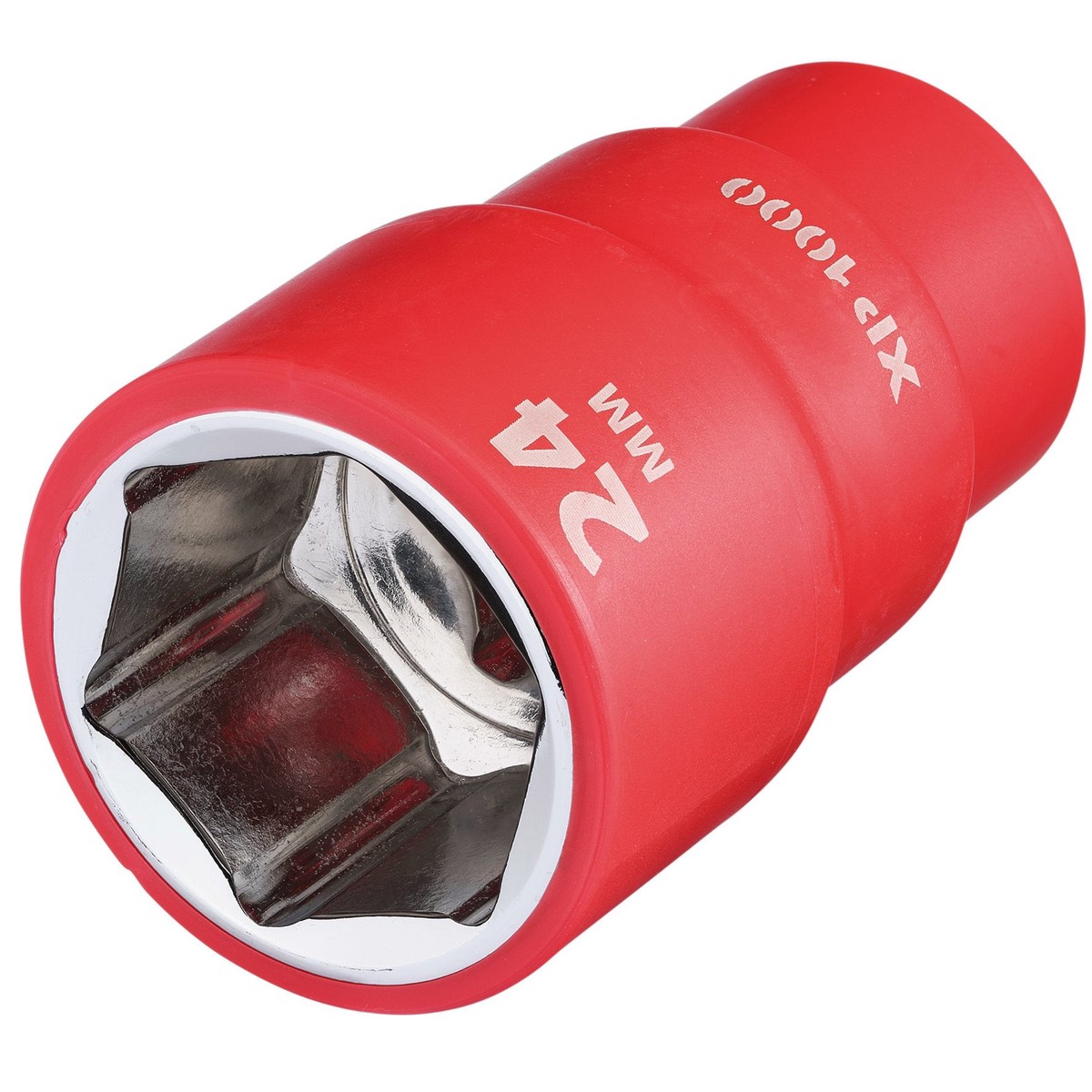 Draper 18042 XP1000 VDE Socket, 1/2" Sq. Dr., 24mm