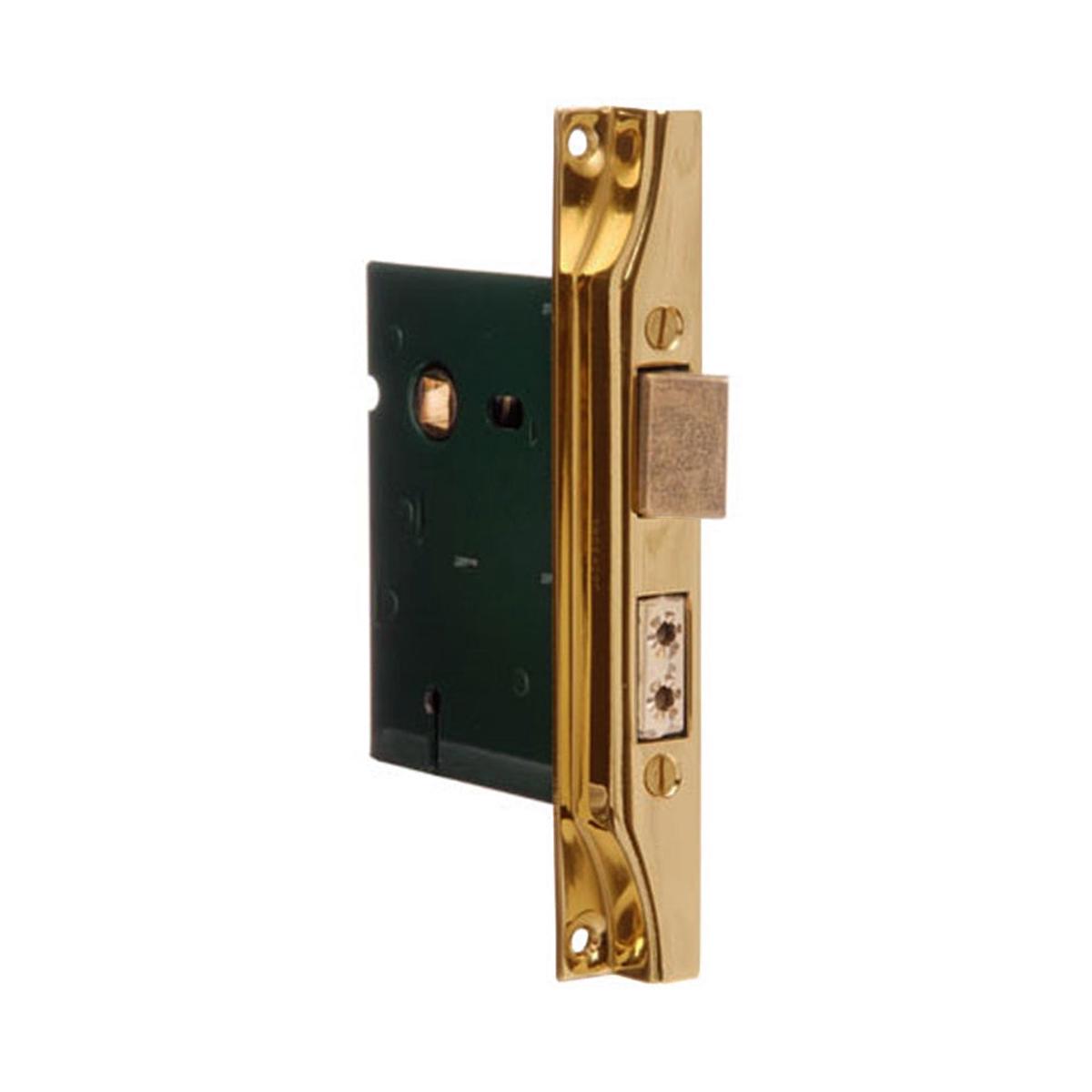 Jacksons JM30 46 & 60mm Backset Bit Key 5 Lever Mortice Lock Standard & Rebated - 30mm | Rebated | Satin Chrome