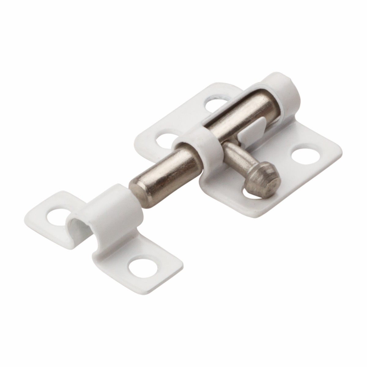 National Hardware 2 White Cellar Window Barrel Bolt