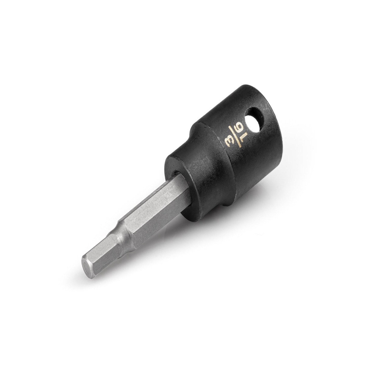 3/8 Inch Drive x 3/16 Inch Hex Impact Bit Socket