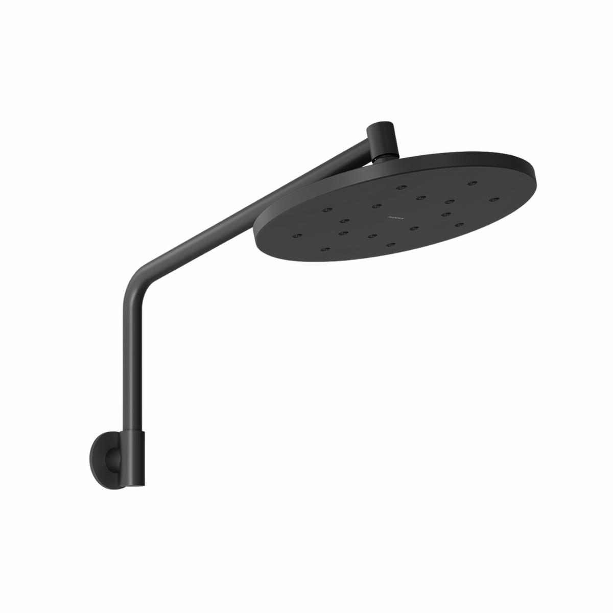 Phoenix Ormond High-Rise Shower Arm & Rose Matte Black