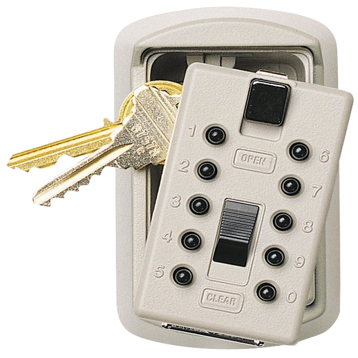 Kidde 001004 Key Safe Combination Lock Steel Assorted 2-14 in W x 1-34 in D x 3-34 in H Dimensions
