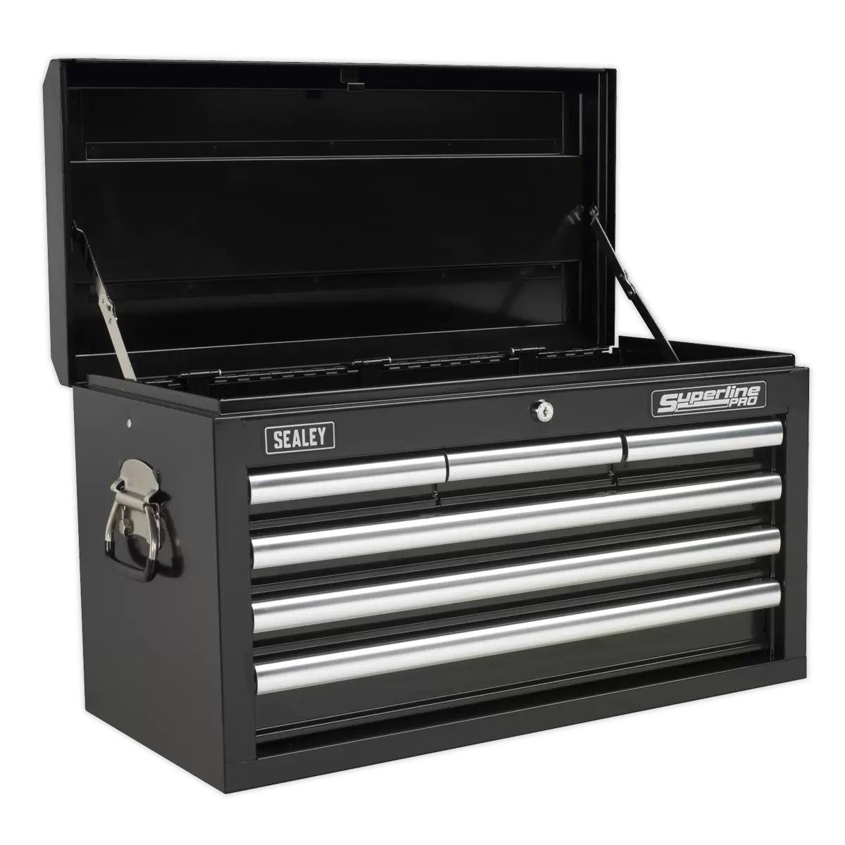 Sealey AP33069B 6 Drawer Topchest with Ball-Bearing Slides Black