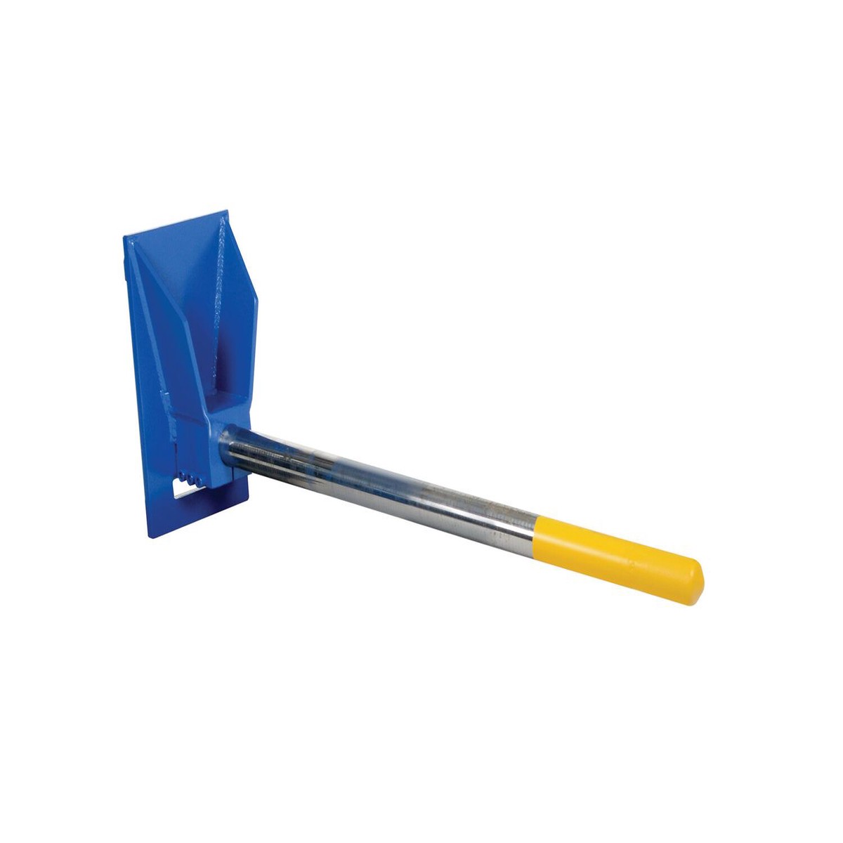 Vestil Industrial Rug Ram Carpet Pole - Steel Carriage Mount Class 2 - 48" Length, 2500 lb Capacity, Blue - CR-48-2
