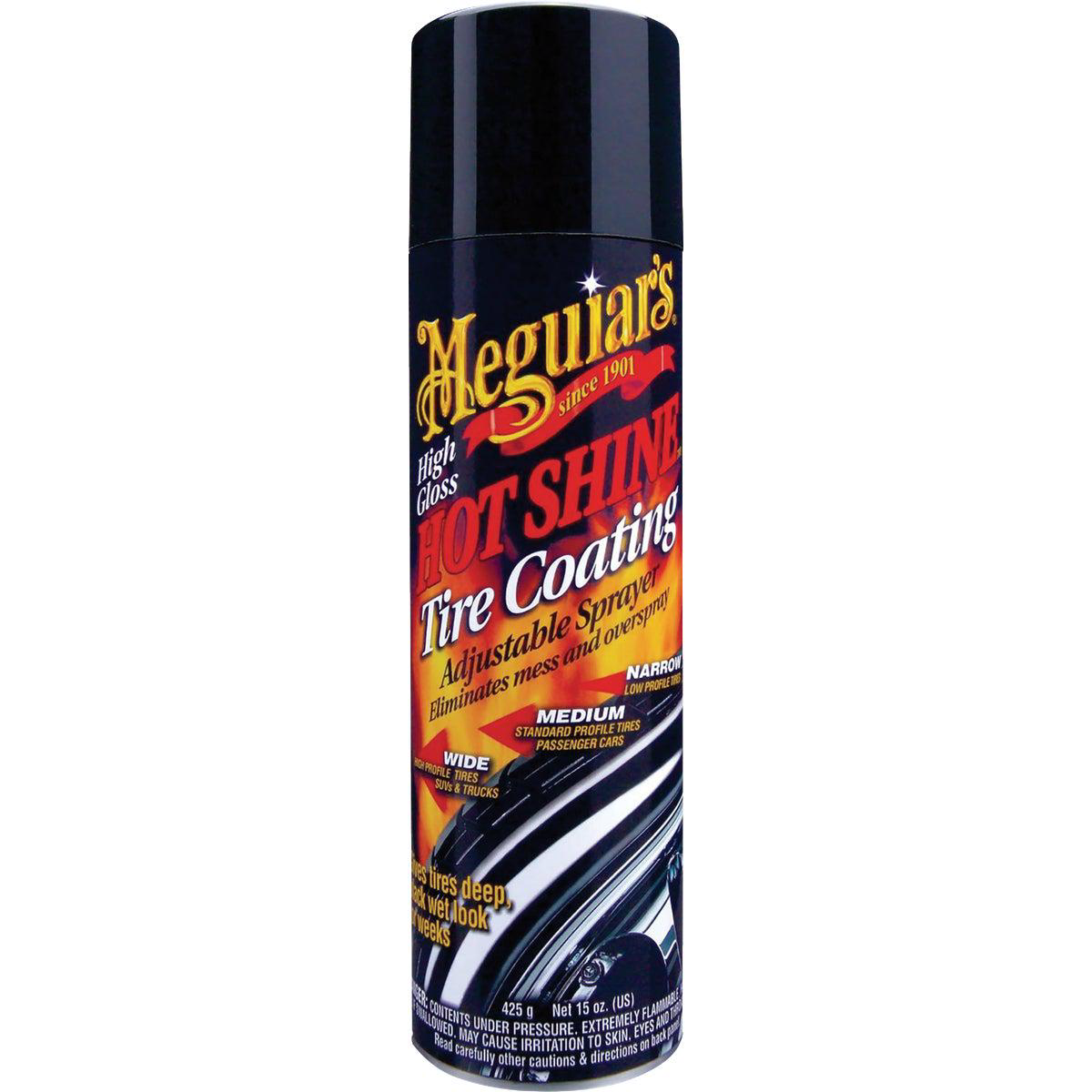 Meguiars Hot Shine 15 Oz Trigger Spray Tire Coating