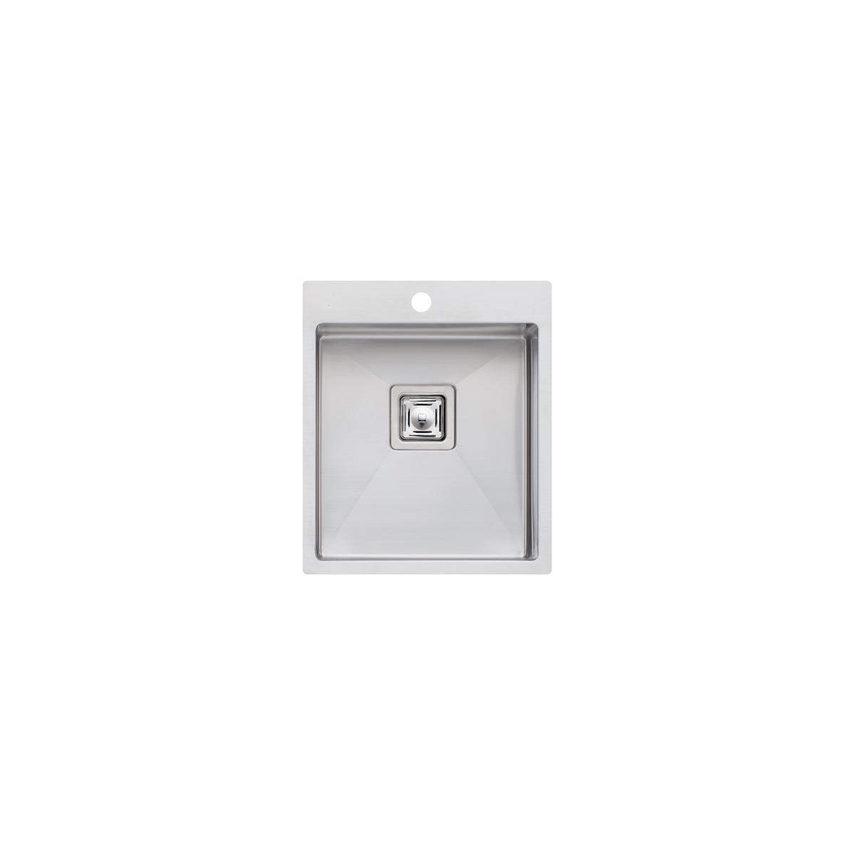 Oliveri Professional Series Single Bowl Topmount Sink Stainless Steel
