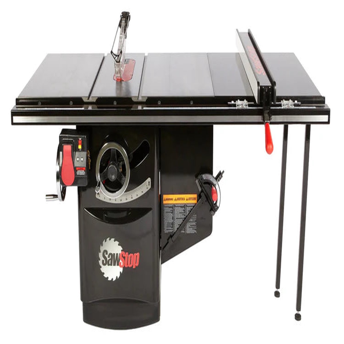 SAWSTOP ICS53480-TGI236 - Industrial 5HP 3ph 480V 60Hz 36" Ind T-Glide Fence System