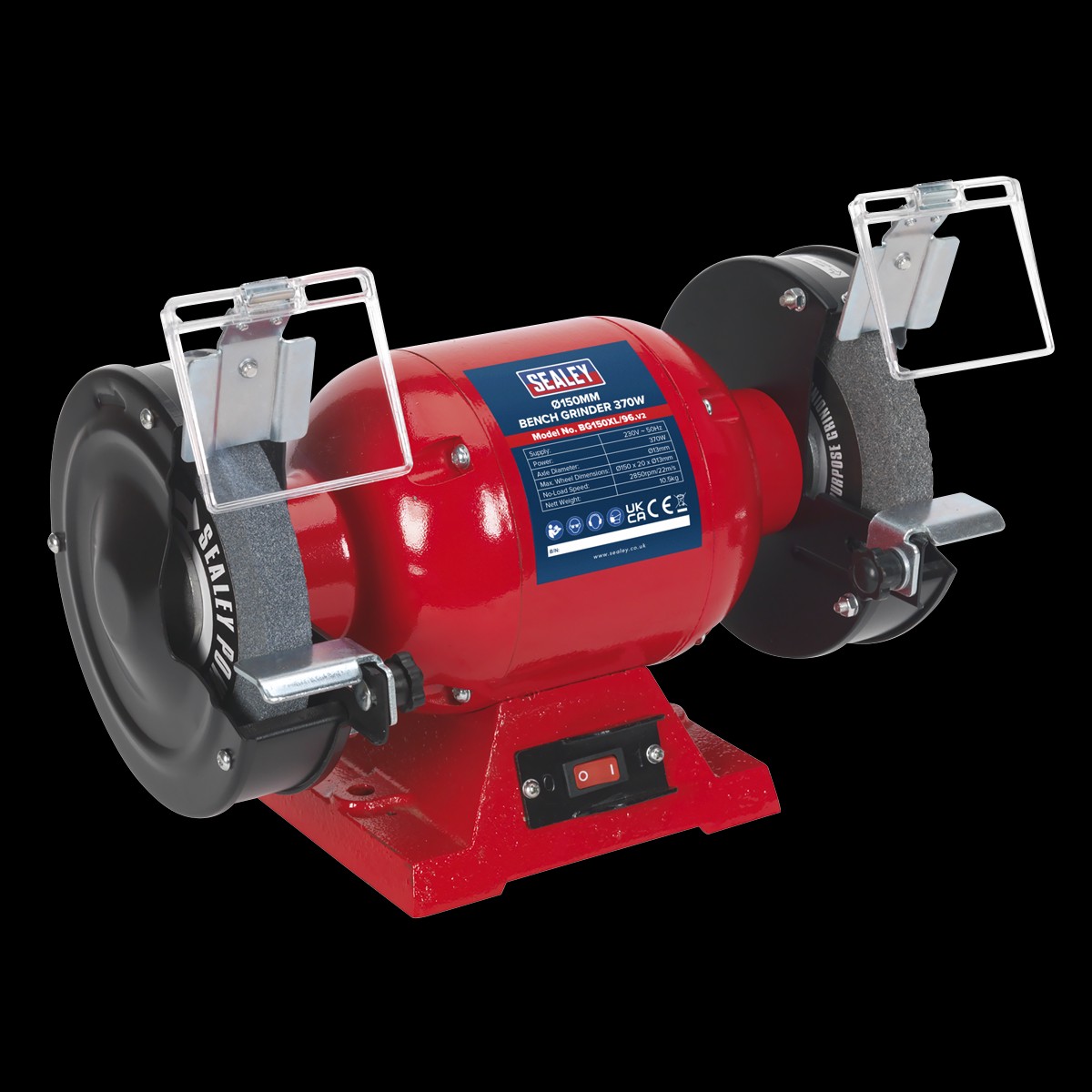 Sealey BG150XL/96 150mm Bench Grinder 370W
